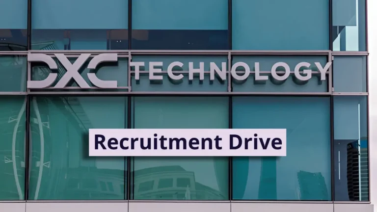 dxc technology recruitment drive