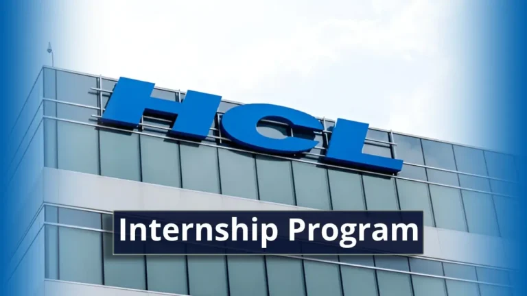 hcl summer internship program
