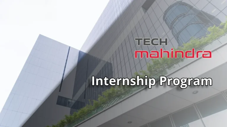 tech mahindra internship program