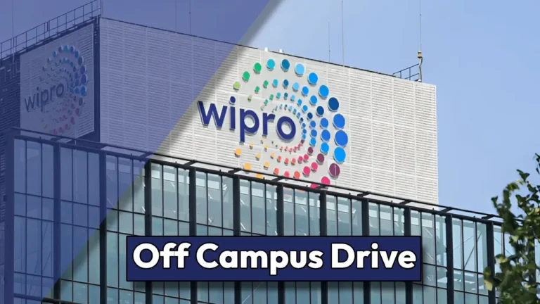 wipro off campus drive